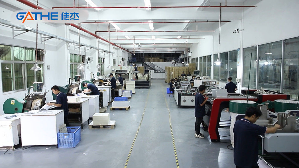 Shenzhen Gathe Printing ligne de production du fabricant
