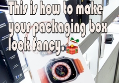 Produit sur mesure OEM Boîte d'emballage électronique Boîte d'affichage avec ampoule