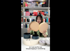 Boîtes de papier rigides imprimées sur mesure pour le thé et le café Boîtes d'emballage de cadeaux pour le thé