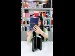 Logo personnalisé flip magnétique boîtier d'emballage de téléphone portable boîtes cadeaux avec plateau de velours pour iPhone 16