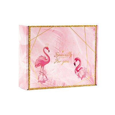 Emballage cadeau personnalisé en carton ondulé