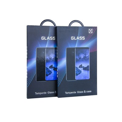 Boîte de empaquetage faite sur commande de habillage transparent de l'électronique de protecteur d'écran de téléphone de carton