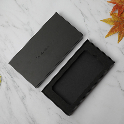 Éco-friendly Luxe Boîtier en papier couvercle et base Boîtes de carton boîtier de téléphone boîtier d'emballage
