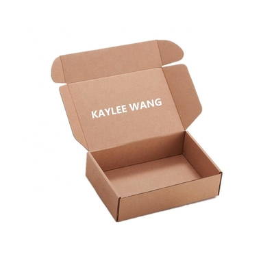 Vente en gros OEM Package cadeau en papier ondulé Boîte à lettres boîtes à lettres pour l'expédition Boîtes à lettres pliables Pour l'expédition