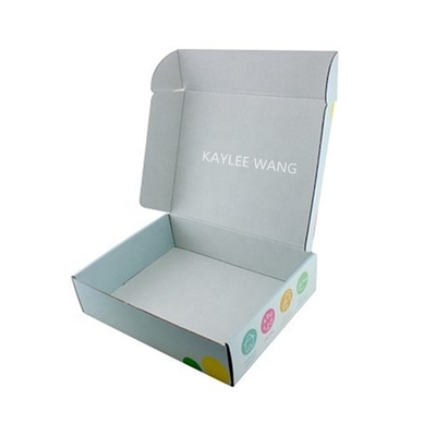 ODM Carton durable boîtes d'expédition blanches simples Emballages de vêtements pour chapeaux chaussures