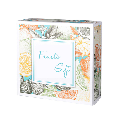 Boîtes de empaquetage 3Layer d'emballage de fruits et légumes de boîte-cadeau ondulé de Takeway Apple