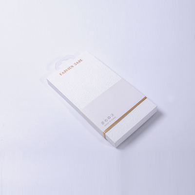 Logo personnalisé boîtier de téléphone portable boîte de colis boîte de tiroir en papier dur pour boîtier de téléphone emballage