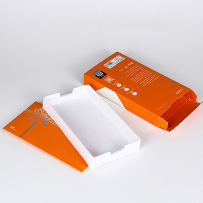 En gros boîte de papier pliable en carton boîte de téléphone personnalisée