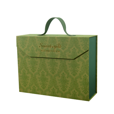 Belle forme de transport de rectangle de boîte-cadeau d'anniversaire de carton