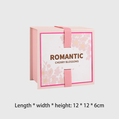 La coutume rigide de luxe faite main de boîte-cadeau de papier de carton a imprimé