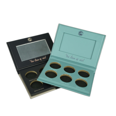 Emballage en papier recyclable palette d'ombres pour les yeux en carton boîte cosmétique vide