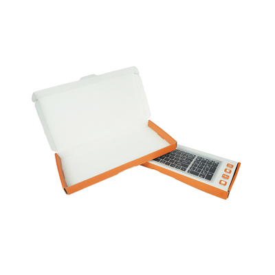 Biodégradable clavier de logo personnalisé grand courrier d'expédition Cartons en papier kraft pour boîtes d'emballage électronique