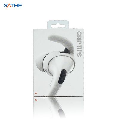 OEM boîte en carton électronique pliable blanche pour les écouteurs boîtes en papier avec poignée