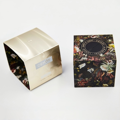 Logo personnalisé Produits cosmétiques pour soins de la peau Bouteille Boîte d'emballage Maquillage Boîtes d'emballage en papier avec manche