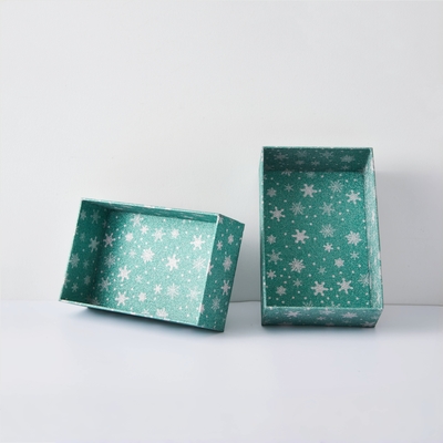 Impression personnalisée boîte d'emballage de cadeaux de Noël rigide emballage cadeau cosmétique
