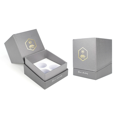 Boîtes en carton gris de luxe EVA personnalisé