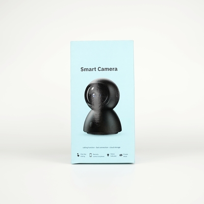 Boîte de papier pliable recyclable personnalisée pour la caméra de sécurité à domicile Boîte d'emballage