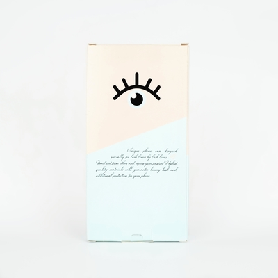 Design de mode Produits de maquillage personnalisés Deux boîtes de papier à cocher avec fenêtre en PVC