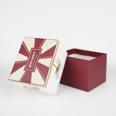 Boîte d'emballage pour cadeaux de bougie de montre vide personnalisée Boîte de papier de bijoux écologique