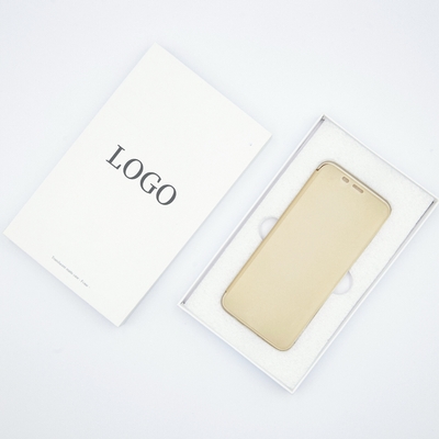 Emballage vert FSC Logo personnalisé étui de téléphone rigide boîte d'emballage en carton pour iPhone Samsung