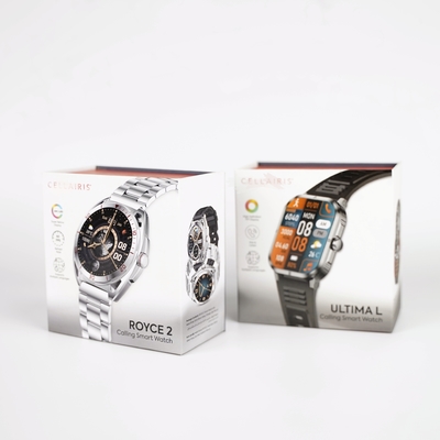 Des boîtes de carton et de papier pour montres et bracelets