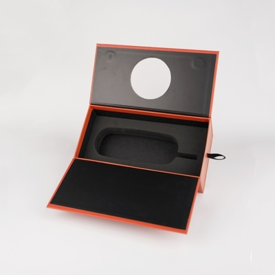 Boîte cadeau magnétique ouverte à double porte avec plateau EVA, boîte à emballage pour haut-parleur Bluetooth
