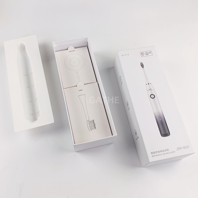 Boîtes en carton imprimé Boîte d'emballage avec PVC et plateau en papier Pour la brosse à dents électrique sonique