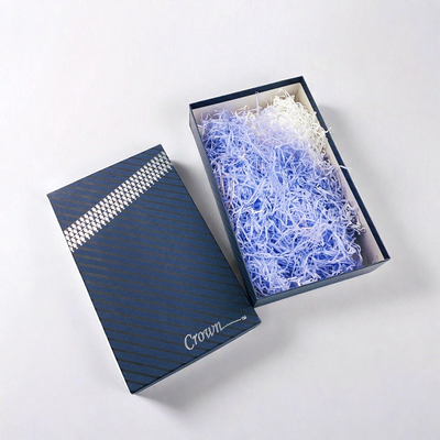Customized Size Luxury Rigid Paper Box Closed Lid Packaging Gift Boxes For Present With Logo Printed