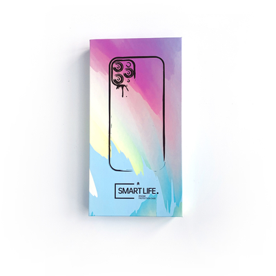 Boîte de rangement en carton personnalisée pour accessoires de téléphone portable, boîte de couleur pour la vente en gros et au détail