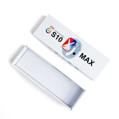 Boîte d'emballage de montre intelligente verte avec personnalisation de taille et impression UV