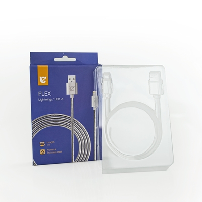 Boîte de rangement pliable personnalisée pour câble de données USB de téléphone portable pour câble de chargement de voiture