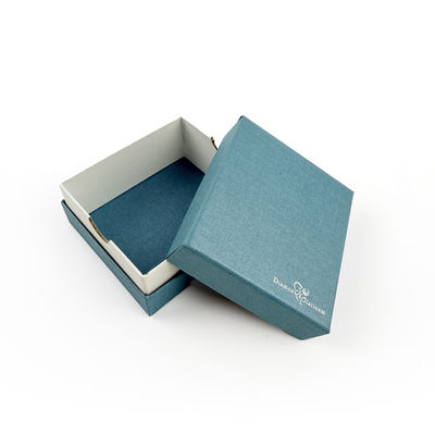 Carton personnalisé recyclable Carton de papier carré Boîte cadeau de Noël Boîte à bijoux Premium Couvercle et boîte de base Emballage pour les petites entreprises