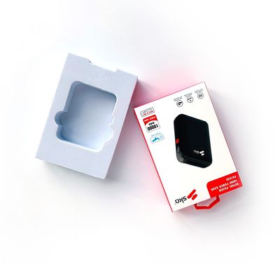 Boîtes en papier pliables Uv avec logo imprimé personnalisé, boîtes d'emballage de produits électroniques avec plateau intérieur Eva